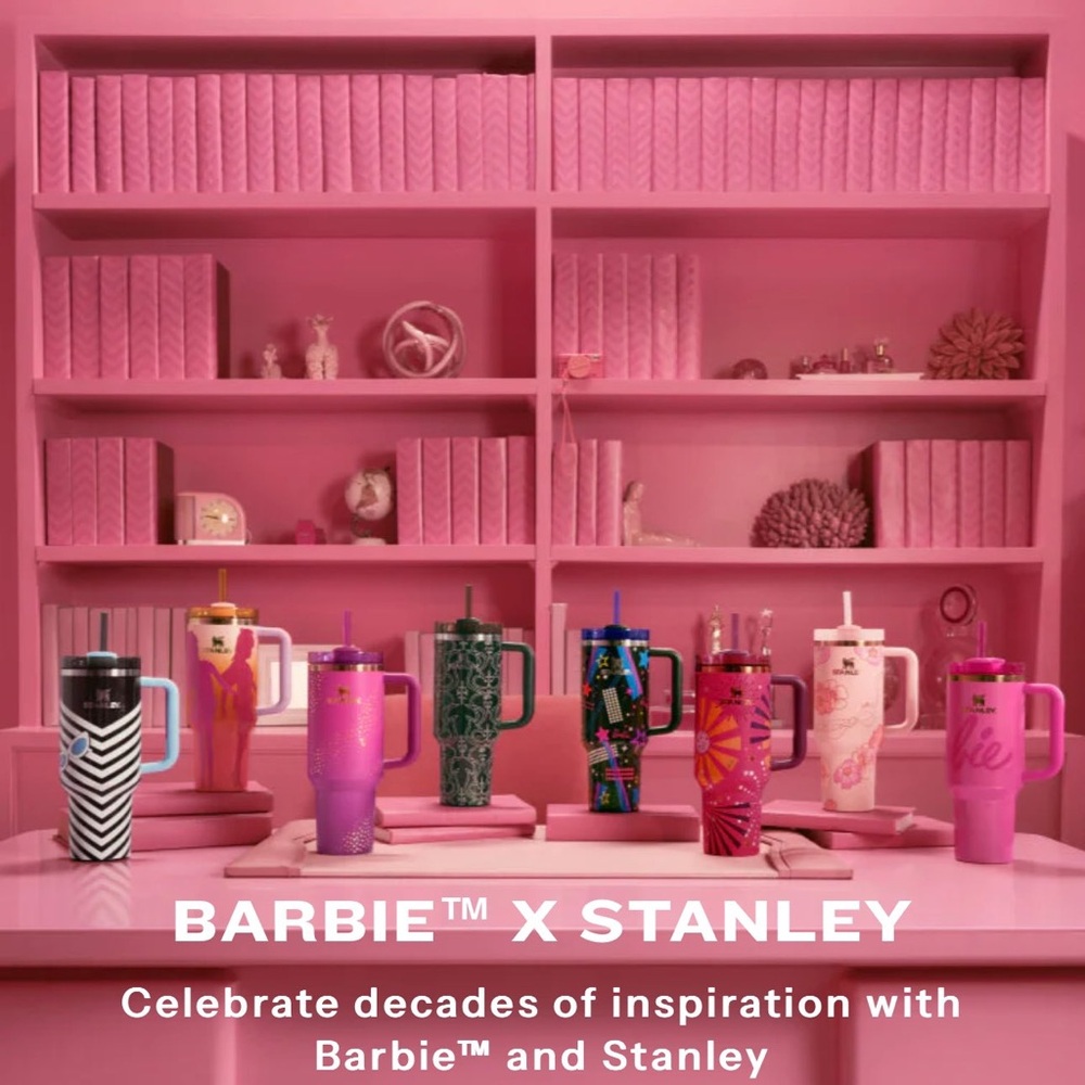 Limited Edition Barbie x Stanley - UNBOXED FULL SET